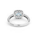 Rittenhouse Sterling Silver Cushion-Cut Swiss Blue Topaz Ring