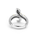 two tone snake ring