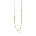 18K Caviar Gold & Tourmaline Station Necklace
