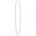 Caviar Gold 18K Gold Coral Station Necklace
