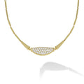 Signature Caviar 18K Gold Superfine Caviar and Diamond Necklace