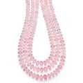 Caviar Gold 18K Gold and Rose Quartz Necklace
