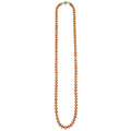 18K Gold Citrine & Sapphire Roundel Necklace
