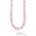 Caviar Gold 18K Caviar Gold Rose Quartz Necklace