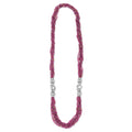 Caviar Icon Sterling Silver and 18K Gold Garnet Beaded Necklace