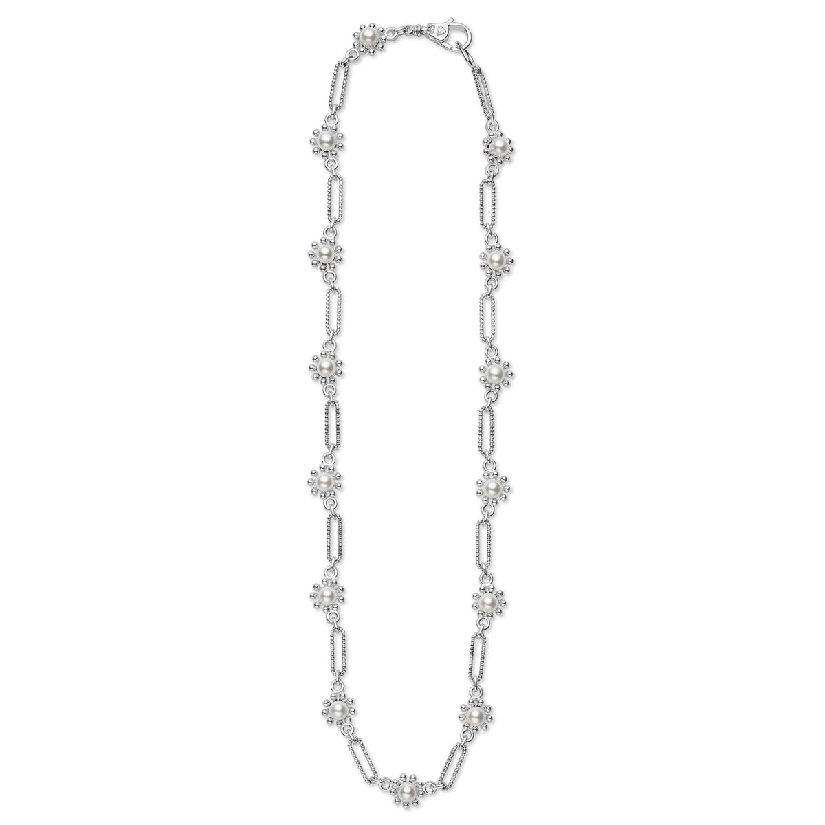 Fleur Pearl Link Necklace | LAGOS Jewelry