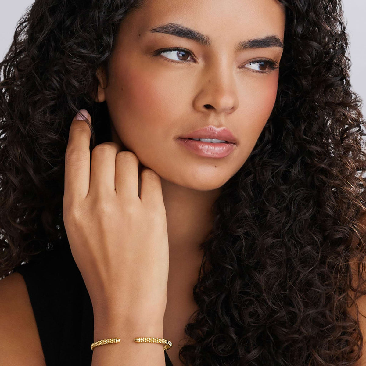 18K Gold Mini Versa Torque Bracelet 3mm | LAGOS Jewelry