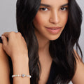 Anthem Morganite Skull Bead Bracelet