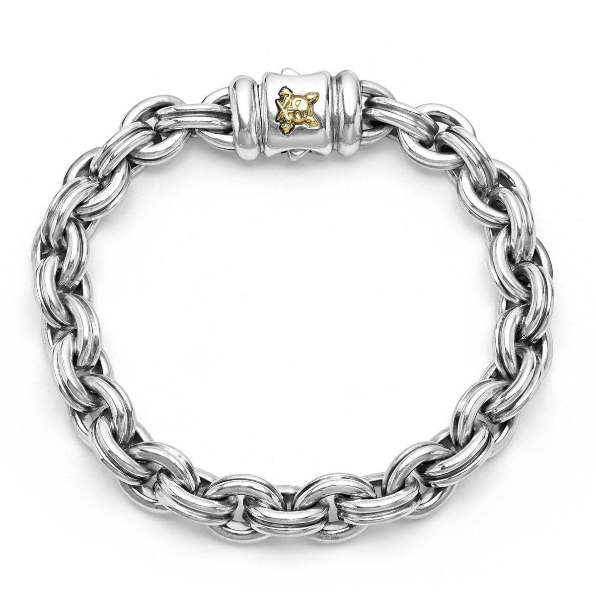 Sterling Silver Double Link Chain Bracelet | LAGOS Jewelry