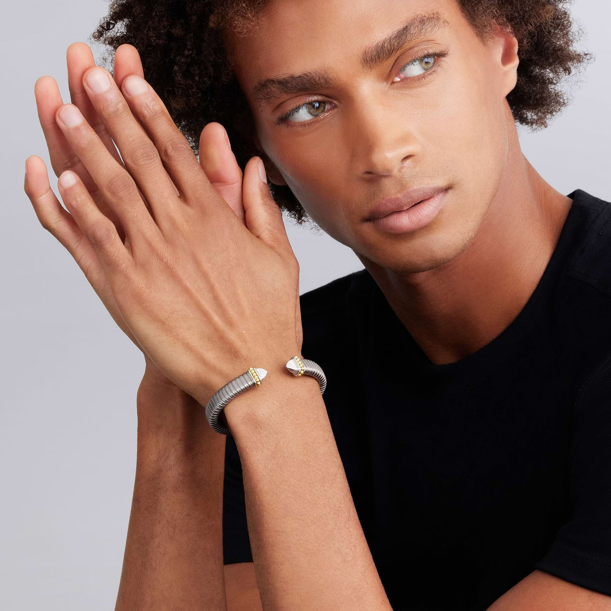 Titanium Cuff Bracelet 9mm | LAGOS Jewelry