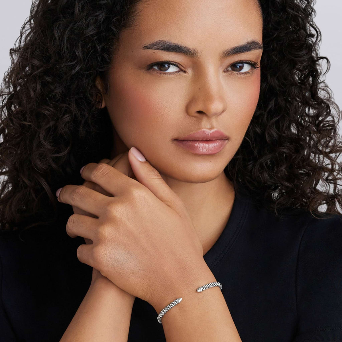 Sterling Silver Mini Versa Torque Bracelet 3mm| LAGOS Jewelry