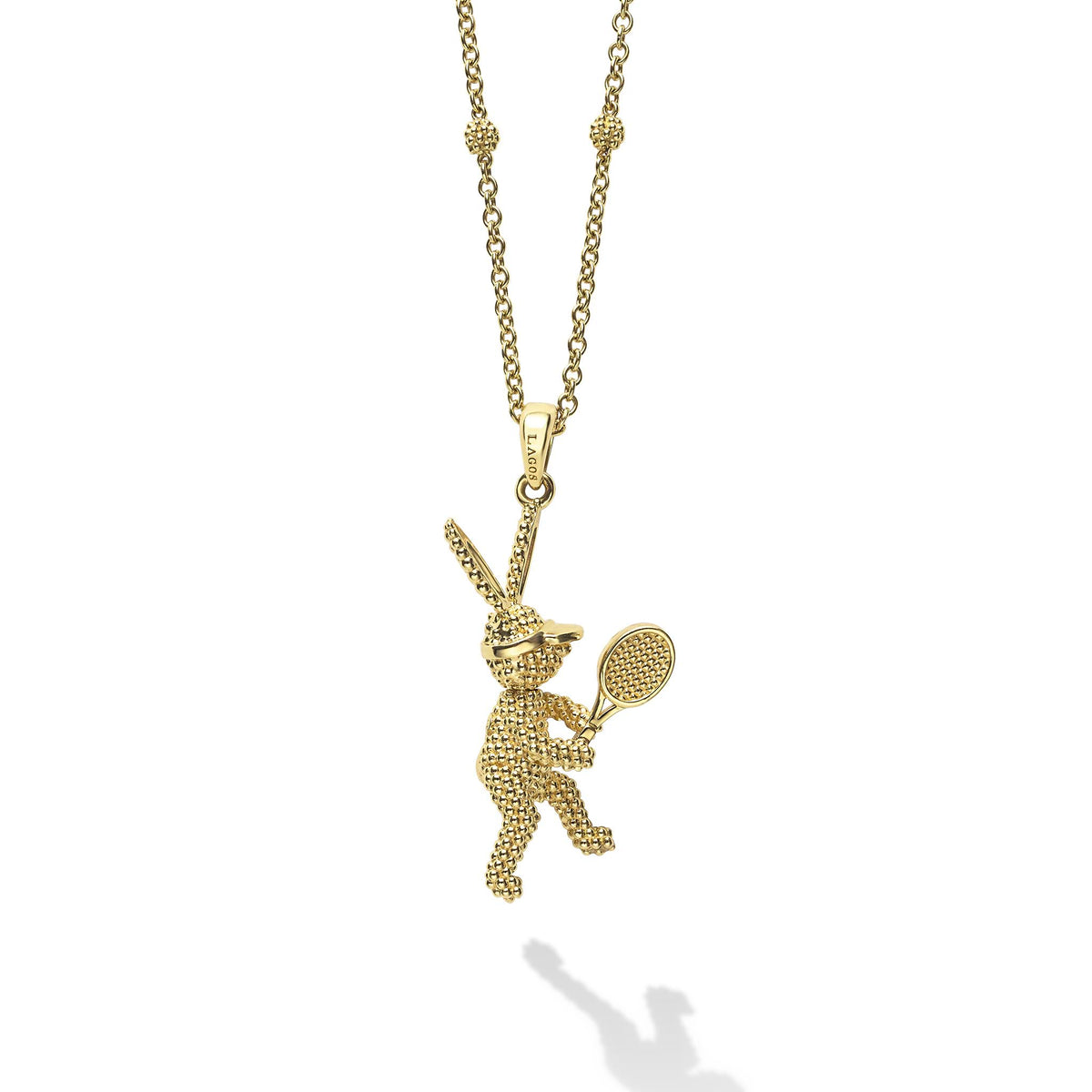 18K Gold Tennis Karat Pendant Necklace | LAGOS Jewelry