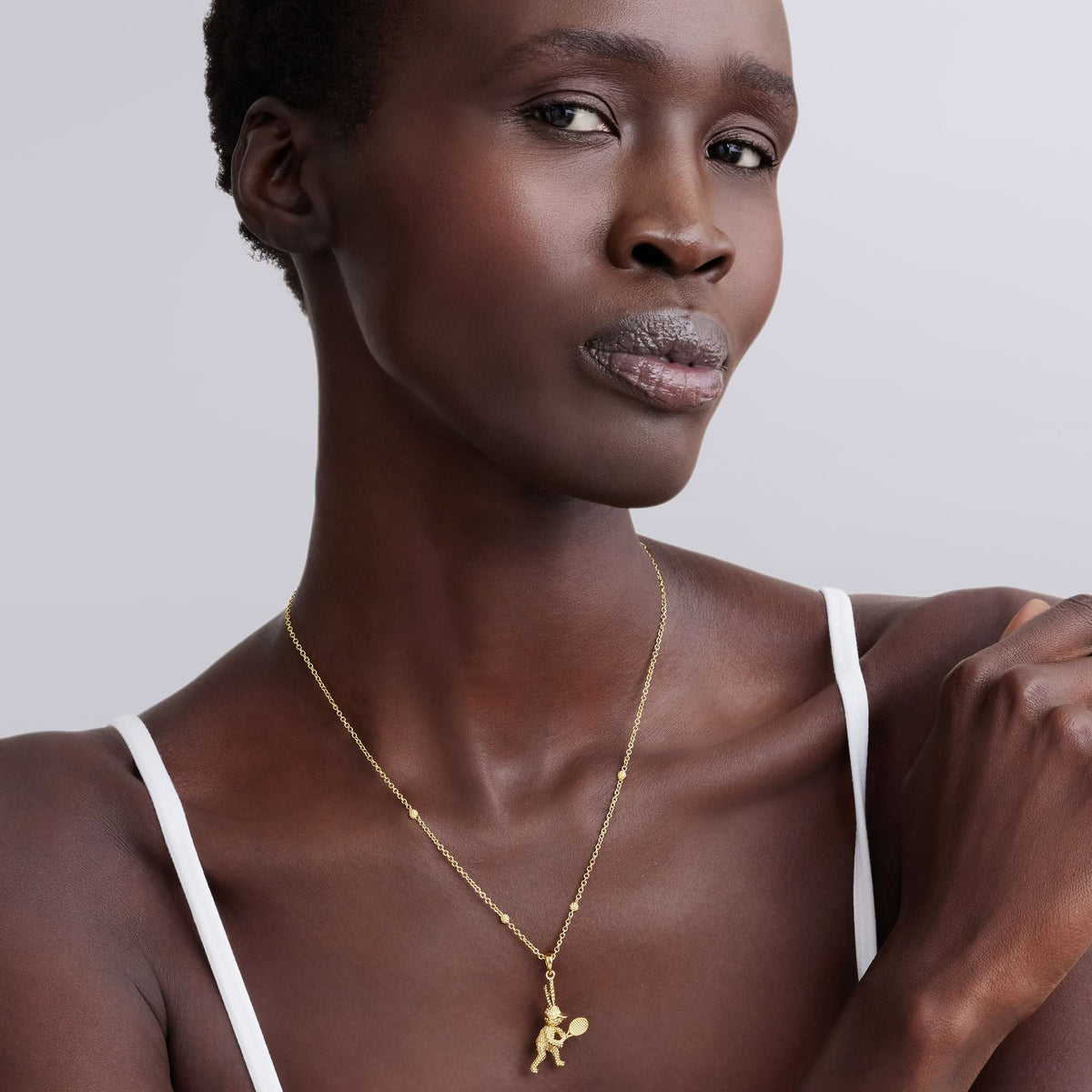 18K Gold Tennis Karat Pendant Necklace | LAGOS Jewelry