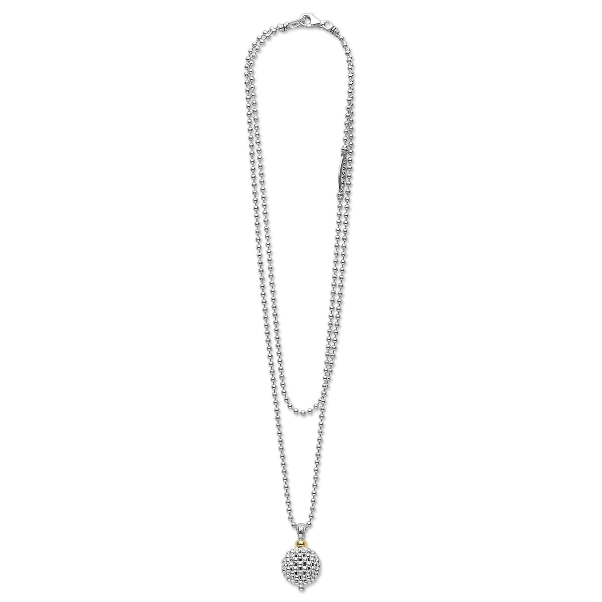 chieko＋ caviar chain necklace CHIEKO + チエコプラス caviar chain