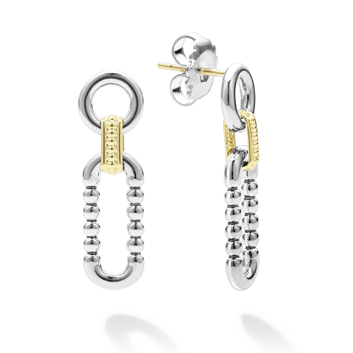 [wingbling] 925 シルバー☆Luel one touch Earrings SterlingSilverLuciaHoopsShellS