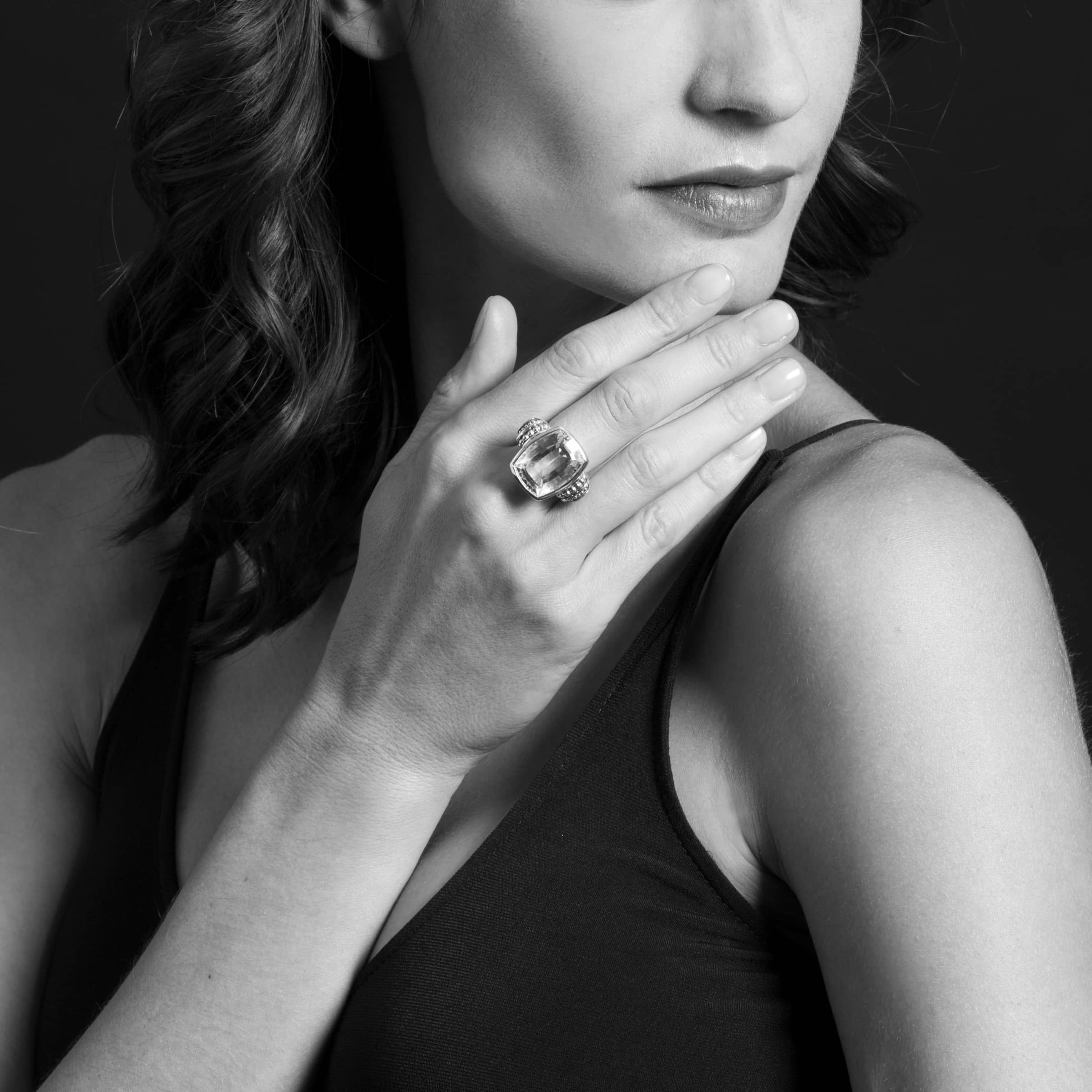 caviar ring,cocktail ring,lagos ring,gemstone ring