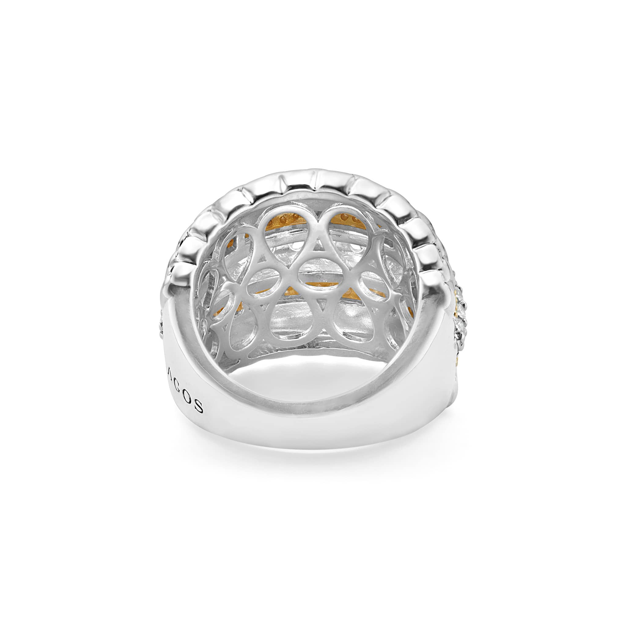 Caviar Lux Small Diamond Statement Ring