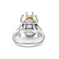 Rare Wonders Onyx Beetle Diamond Ring in sterling silver with 18K gold accents, featuring a sculpted beetle design and LAGOS signature inside the band.