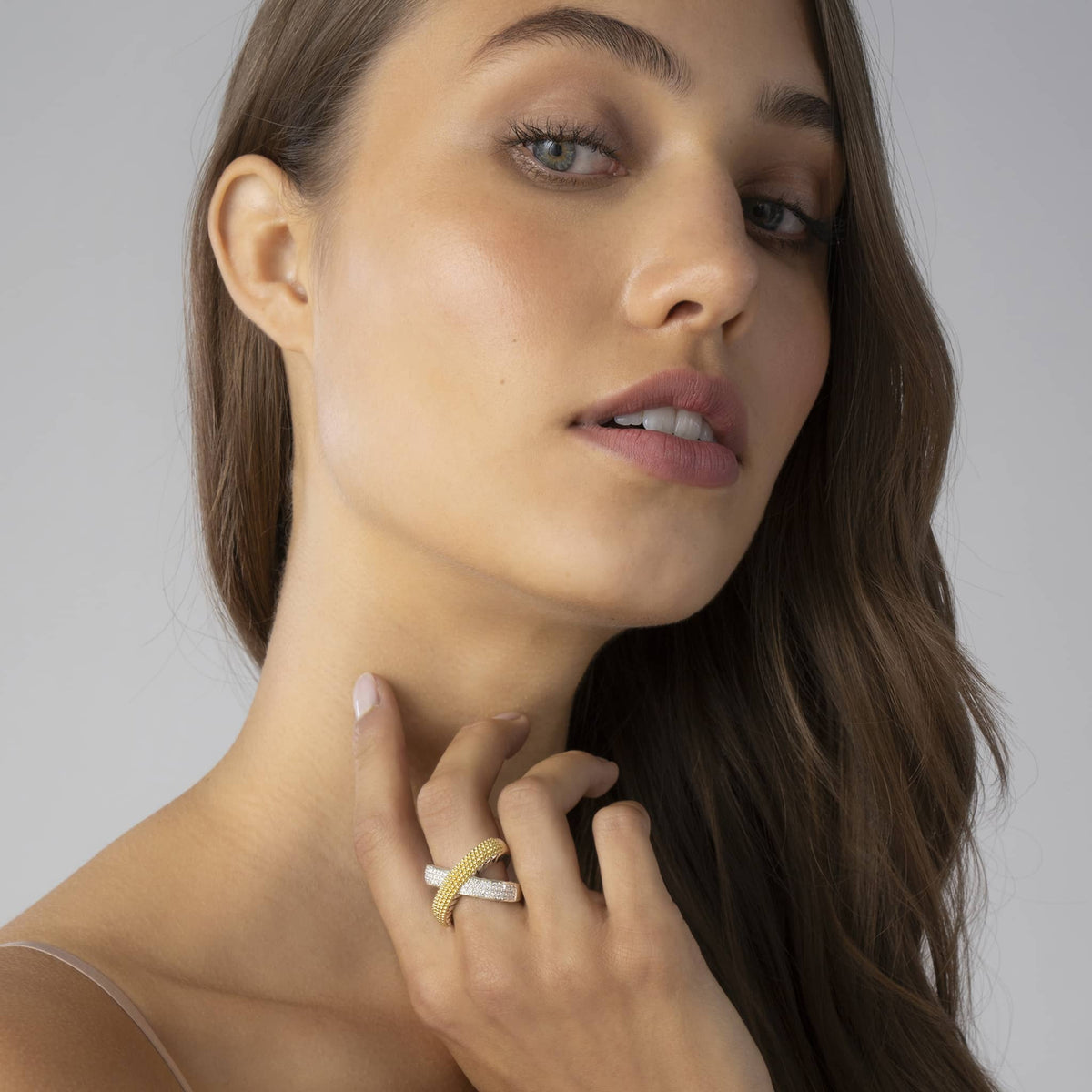 X Caviar Diamond Ring | LAGOS Jewelry