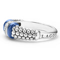 Blue Caviar Ultramarine Ceramic and Diamond Caviar Ring