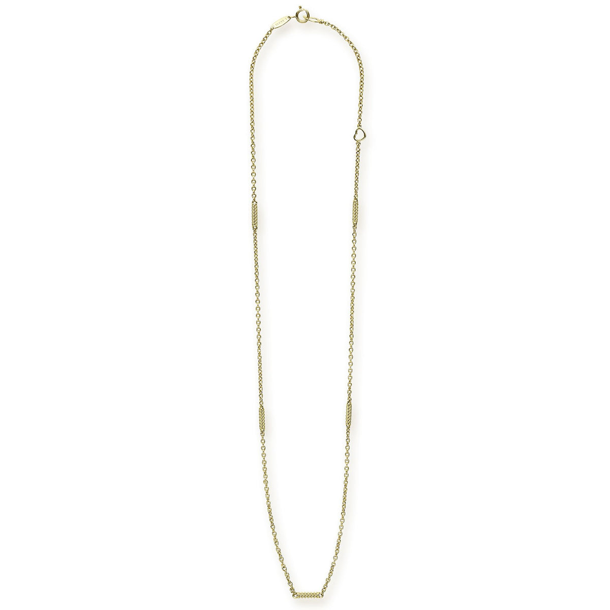 18K Gold Superfine Station Chain Necklace | LAGOS Jewelry