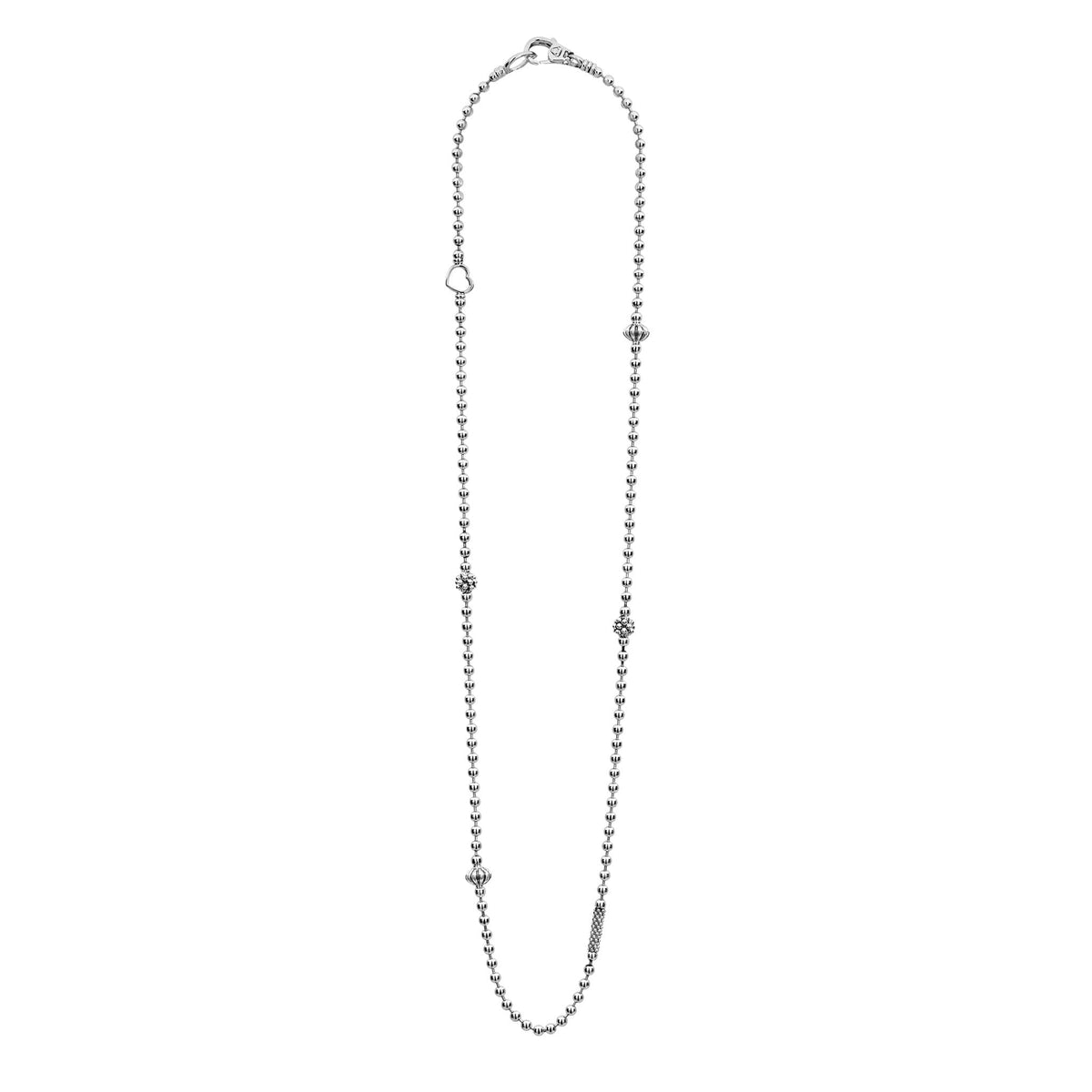 Caviar Icon 32 Inch Two-Tone Caviar Chain Necklace – LAGOS