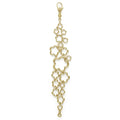 Caviar Gold 18K Gold Floral Link Bracelet