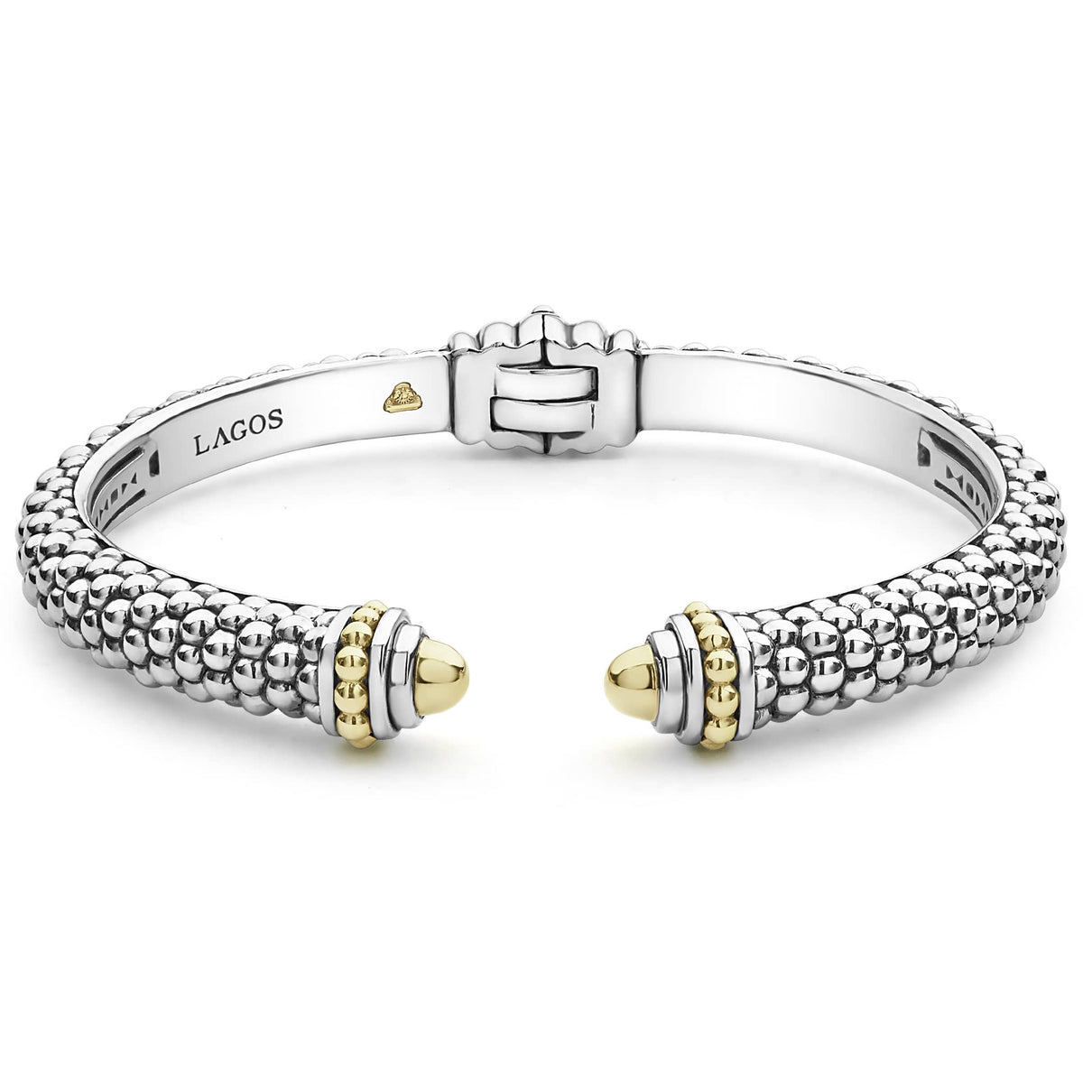 Cuff Bracelet Signature Caviar LAGOS Jewelry