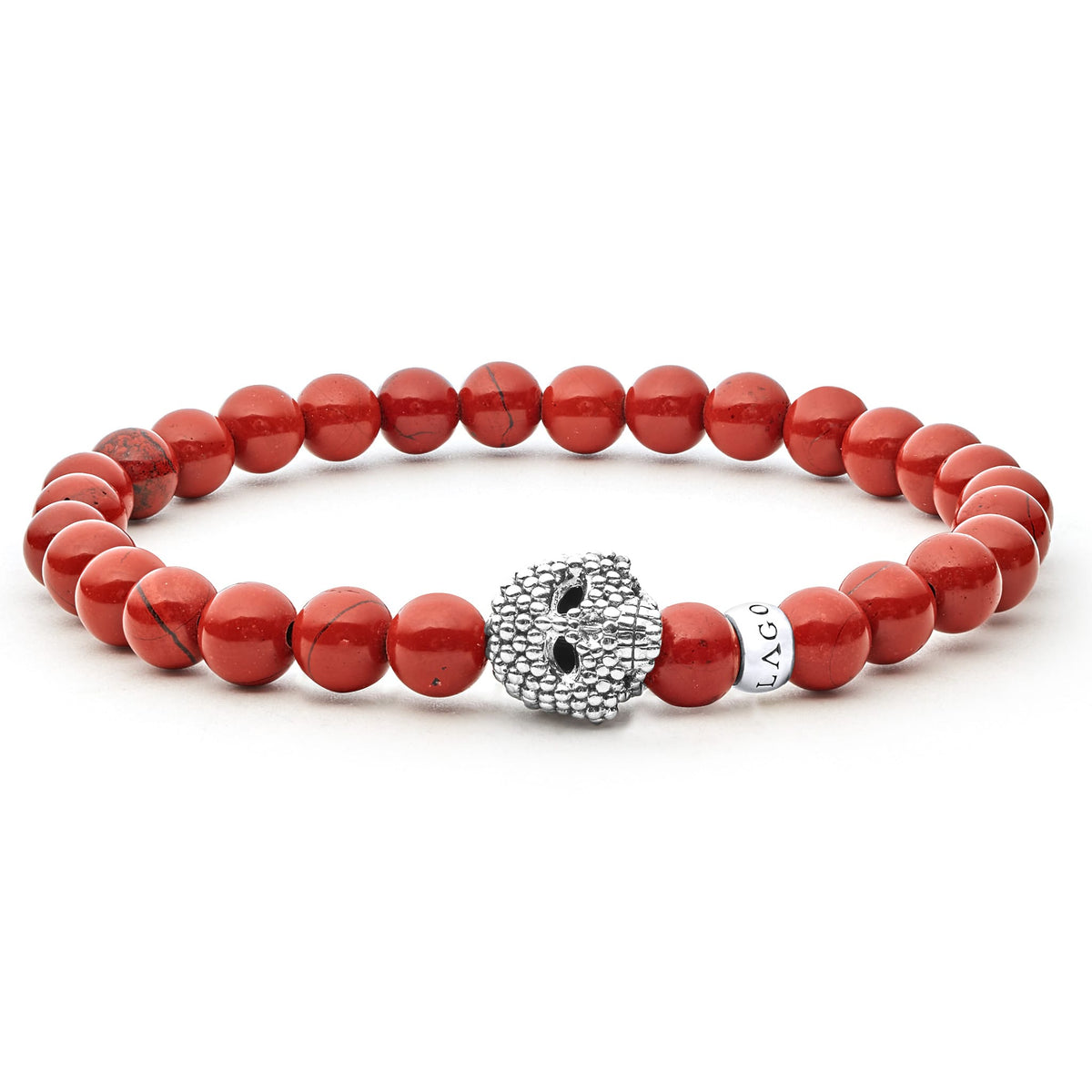 Red Jasper Skull Bracelet | LAGOS Jewelry