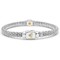 Clasp view of Rittenhouse Citrine Caviar Bracelet 6mm