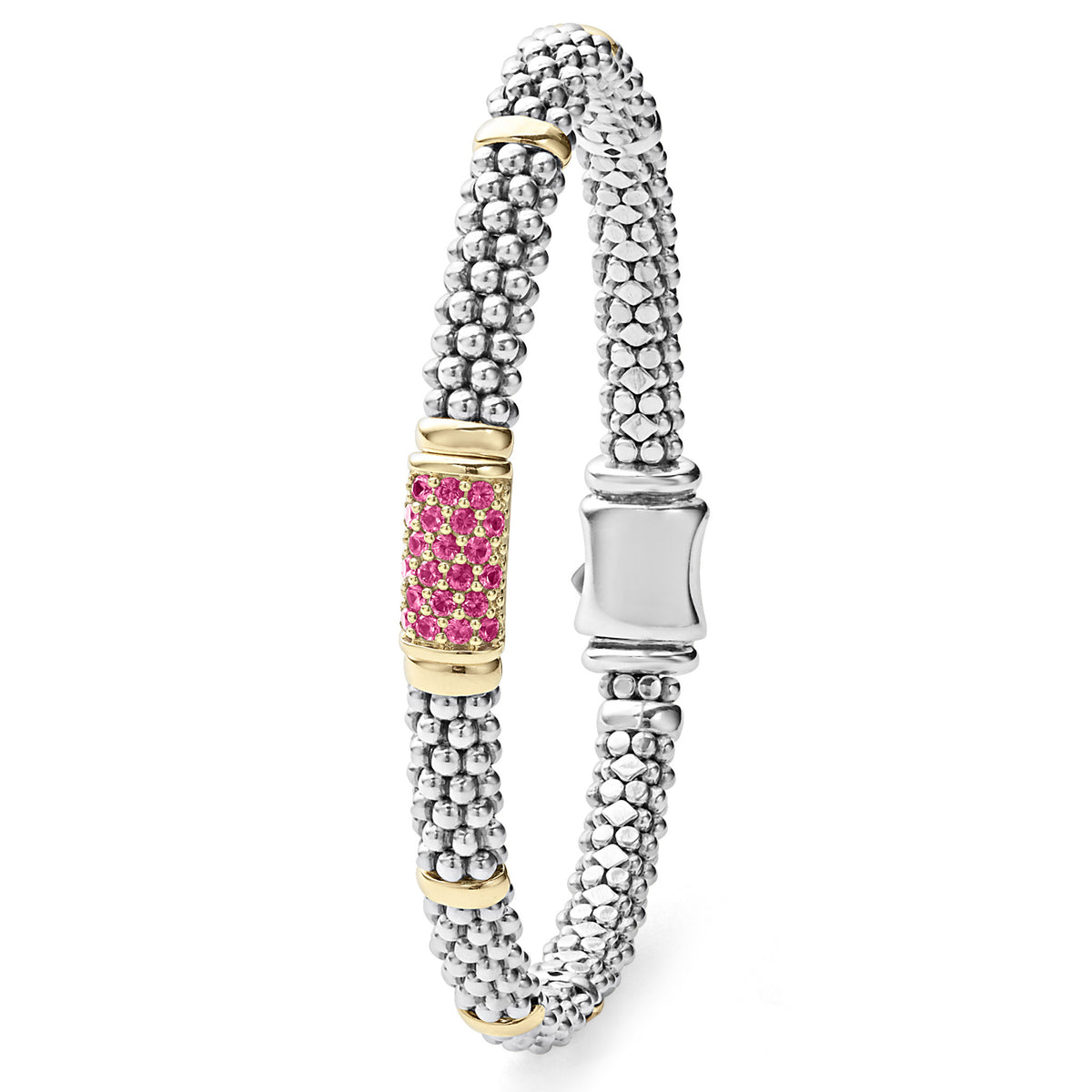Pink Sapphire Caviar Bracelet | LAGOS Jewelry Pink Sapphire Caviar Bracelet | LAGOS Jewelry