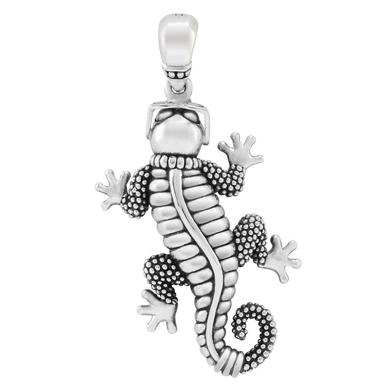 Rare Wonders Gecko Pendant Necklace