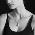 caviar pendant,pendant necklace,designer necklace,gemstone necklace