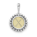 Signature Caviar Diamond X Initial Charm