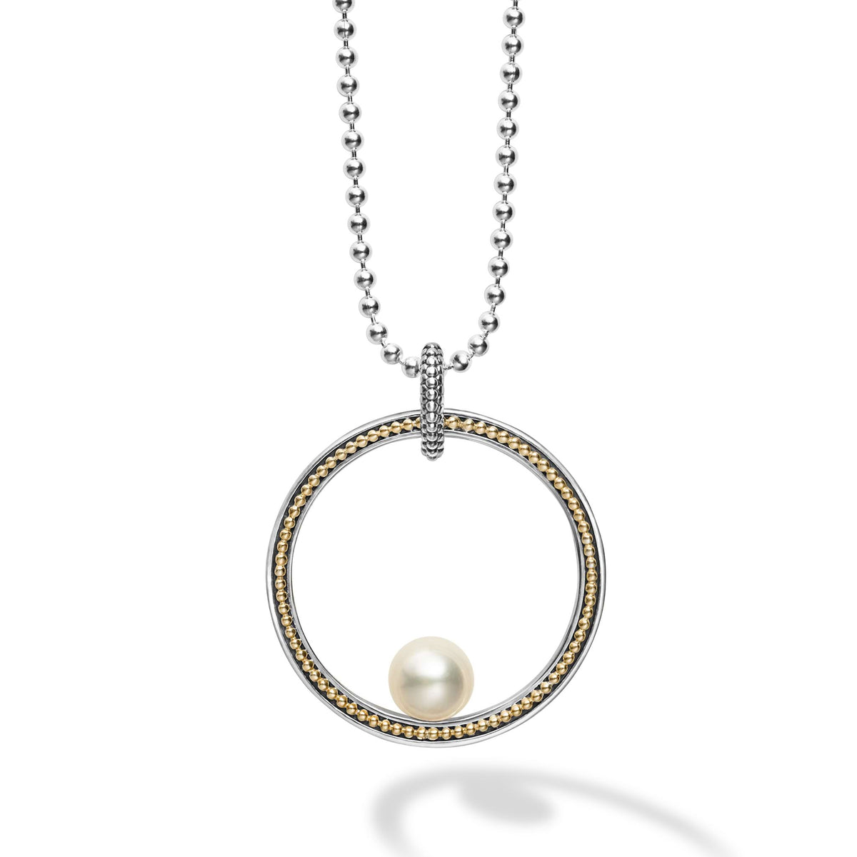 Circle Pearl Statement Necklace | LAGOS Jewelry