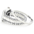 A LAGOS exclusive. The perfect set of white ceramic bracelets that can be easily styled together with any outfit.