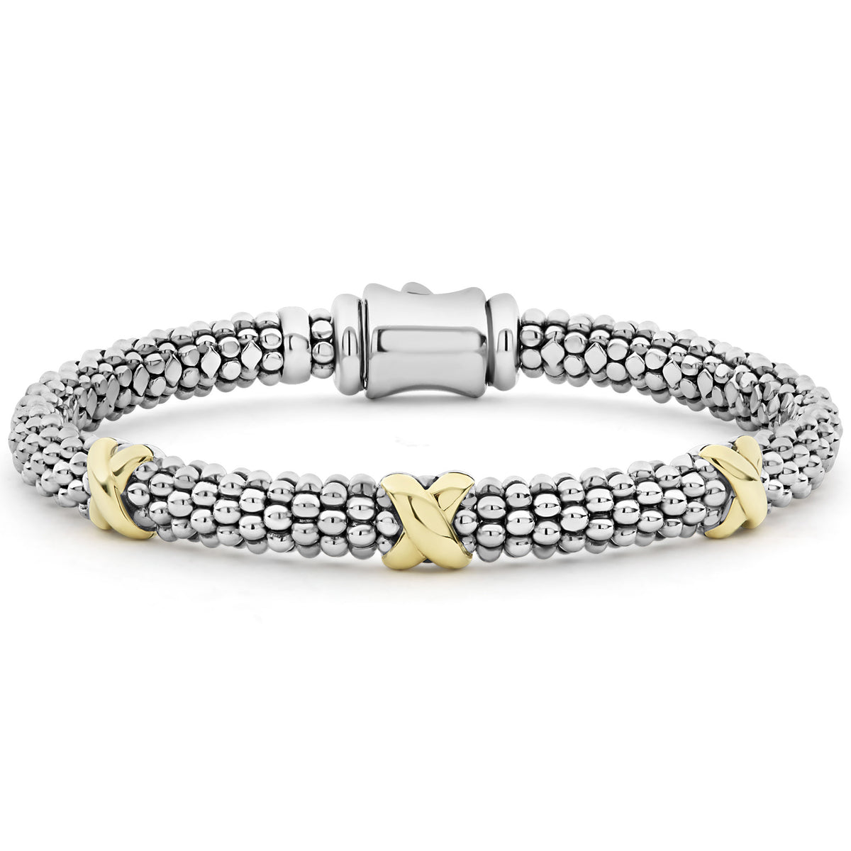 Two-Tone Caviar Bracelet Gift Set | LAGOS Jewelry