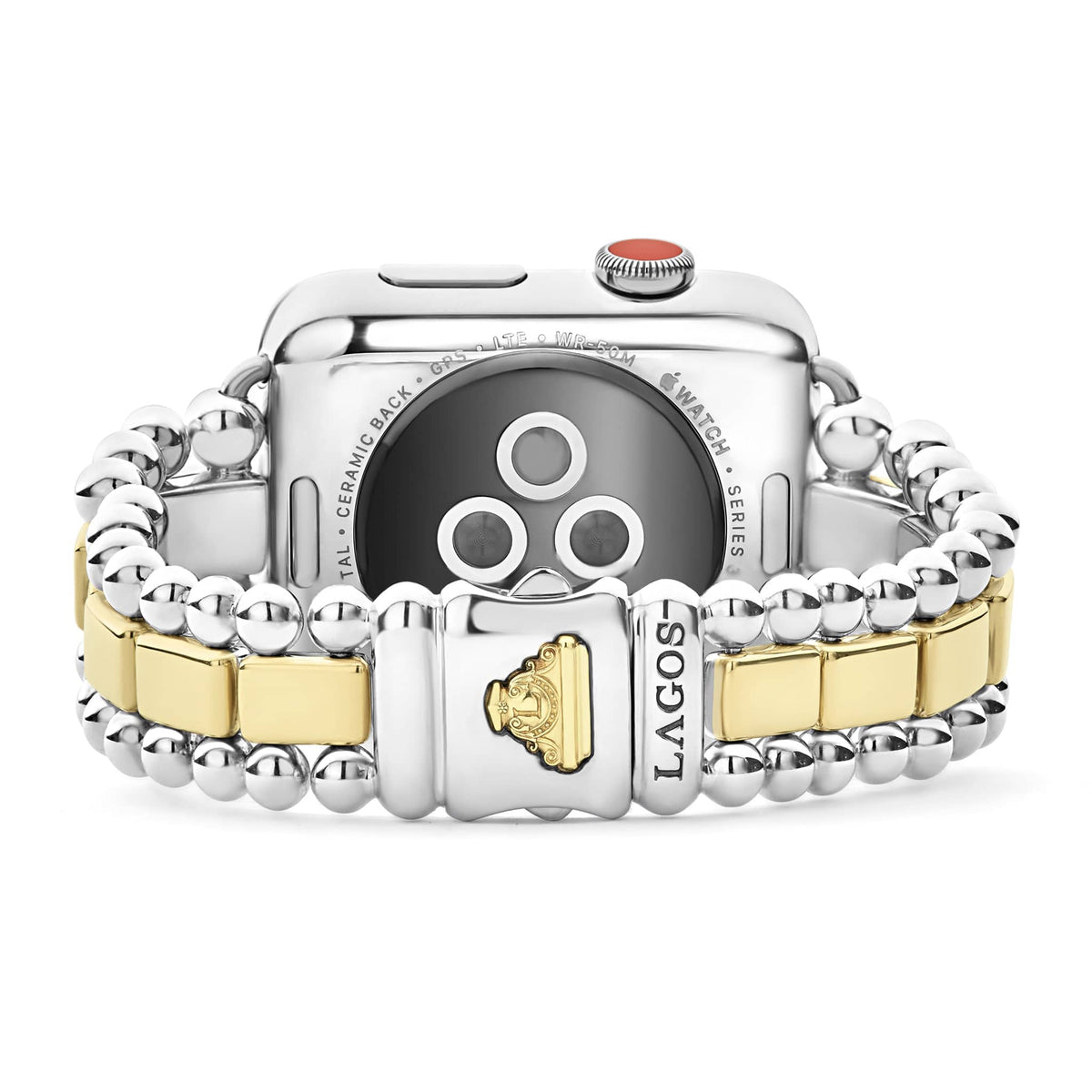 18K Gold and Sterling Silver Watch Bracelet-38-45mm | LAGOS  display picture 3