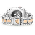 Smart Caviar 18K Rose Gold and Stainless Steel Watch Bracelet-38-45mm