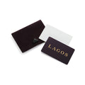Give the perfect present every time. Simply select the amount you would like to give. You will receive an email with the gift card details to forward to the recipient. Redeemable only at LAGOS.com Gift Cards are final-sale.