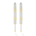 Studio 18K Two-Tone Diamond Earrings