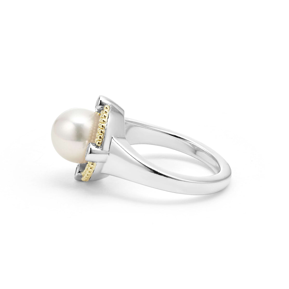 Luna Pearl Diamond Ring – LAGOS