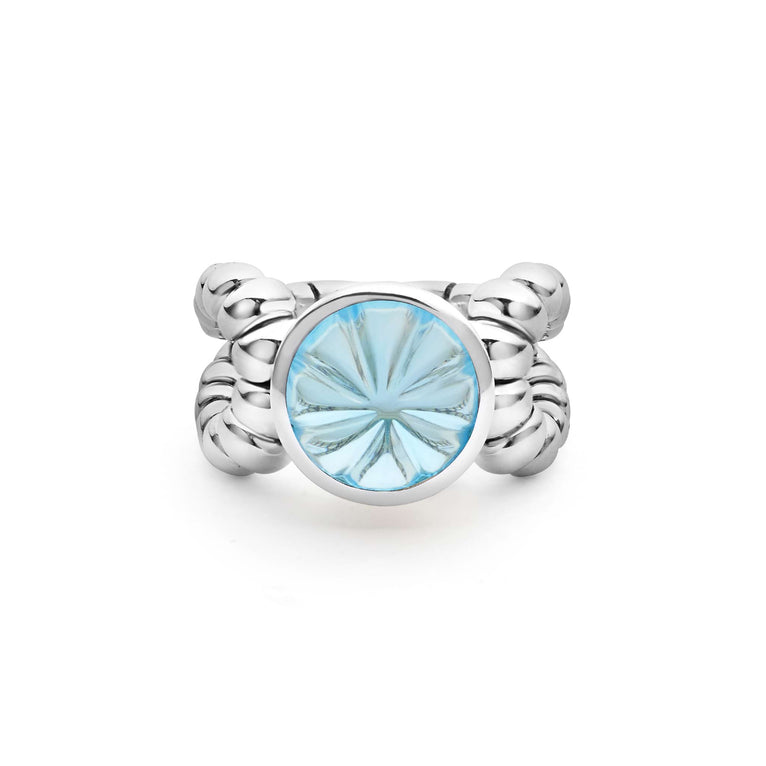Swiss Blue Topaz Cabochon