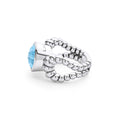 Swiss Blue Topaz Cabochon
