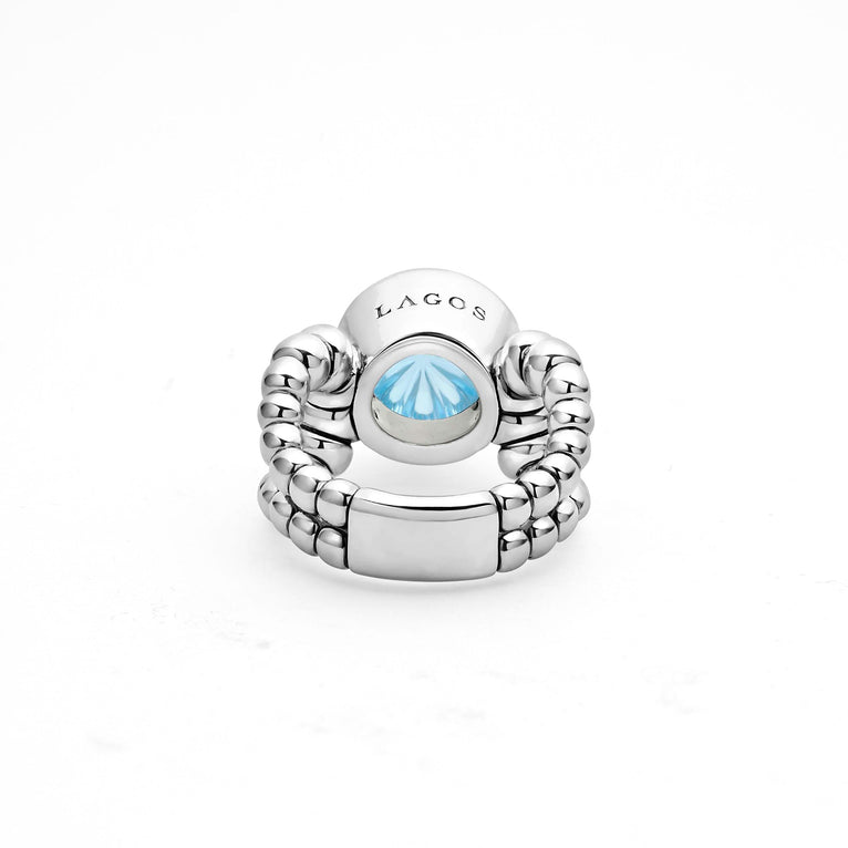 Swiss Blue Topaz Cabochon