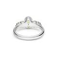 Signature Caviar Two-Tone Peridot Oval Ring in sterling silver, featuring caviar beading, 14K gold accents, and a faceted peridot gemstone.