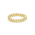 Caviar Gold 18K Gold Caviar Beaded Stacking Ring