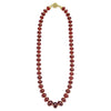 A peridot gemstone and sterling silver Caviar beading with 18K gold detailing forms this bracelet.