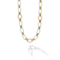 Caviar Color 18K Gold and White Ceramic Necklace