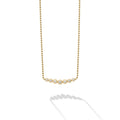 Caviar Gold 18K Gold Seven-Diamond Necklace